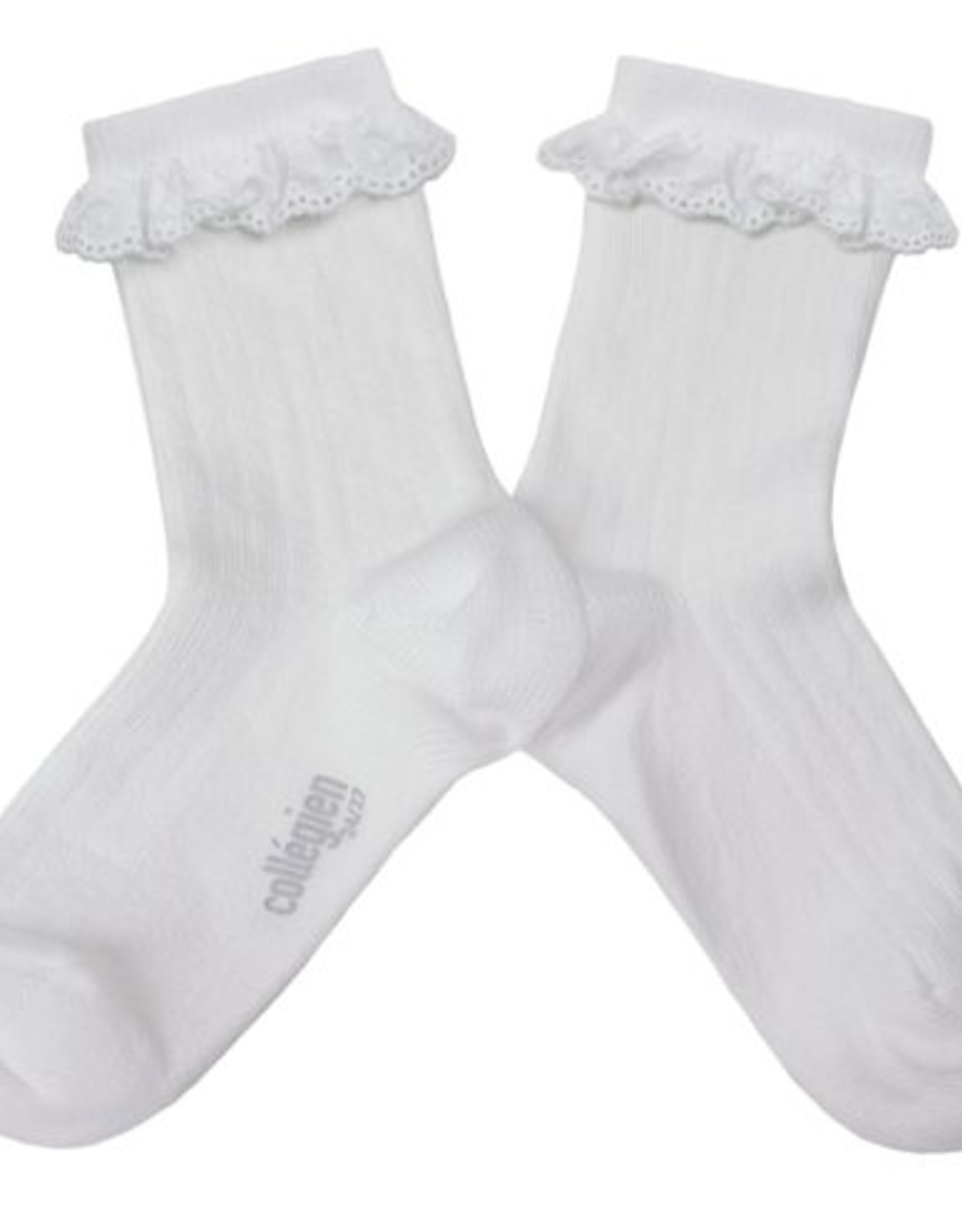 COLLÉGIEN COLLÉGIEN PAULINE CHAUSSETTES BLANC NEIGE