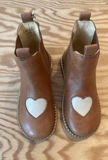 ANGULUS ANGULUS 3527 CHELSEA WITH HEART TAN/BUTTERMILK