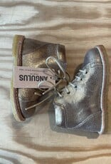 ANGULUS ANGULUS 2760 TAUPE SHINE LACE UP STARTER 21