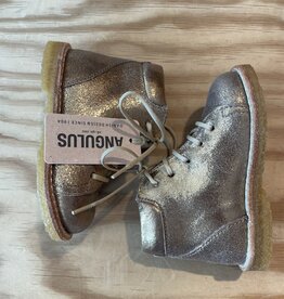 ANGULUS ANGULUS 2760 TAUPE SHINE LACE UP STARTER 21