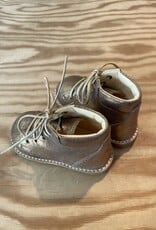 ANGULUS ANGULUS 2760 TAUPE SHINE LACE UP STARTER 21