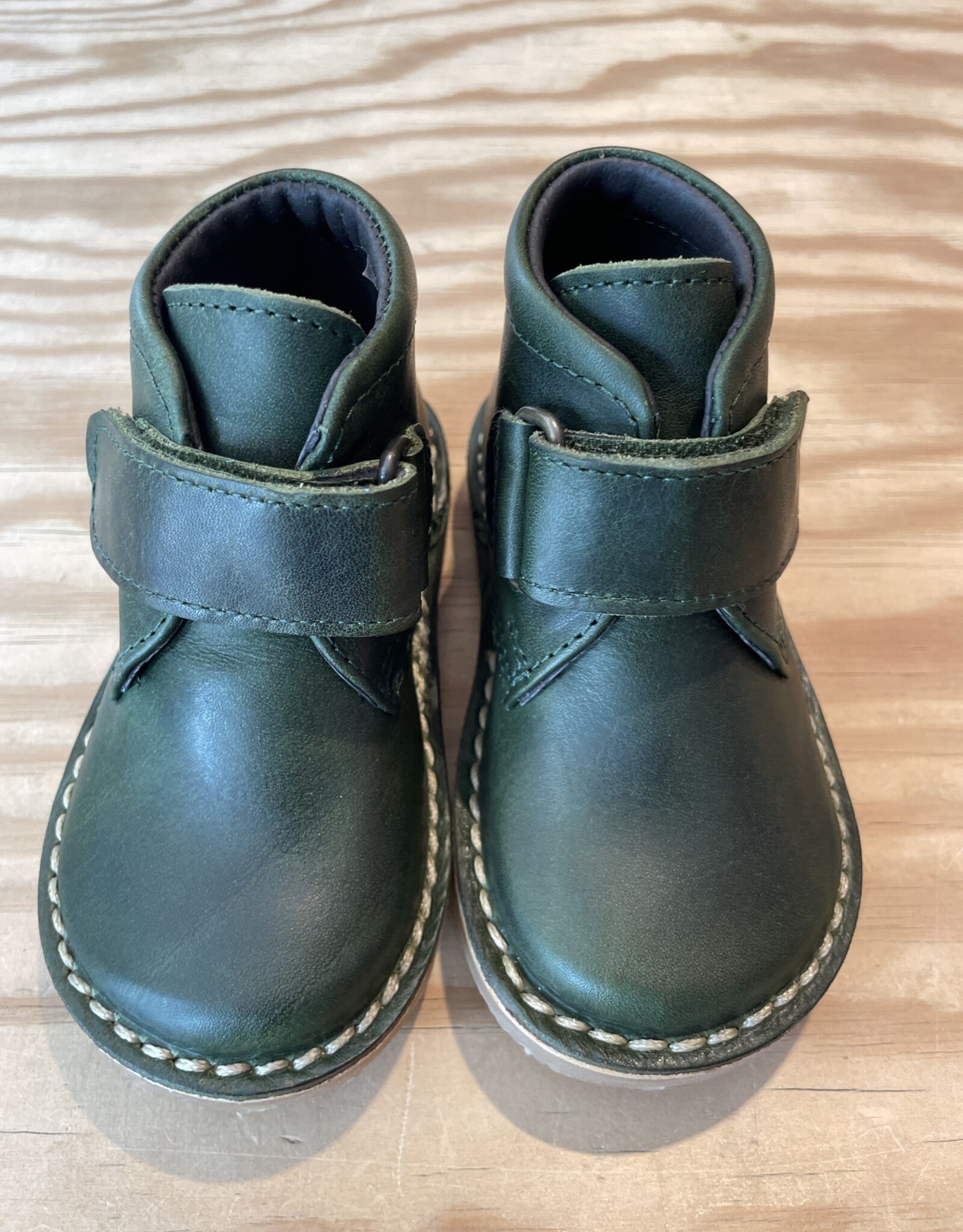 HIP/PINOCCHIO PINOCCHIO P1610 VELCRO GREEN LEATHER