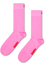 HAPPY SOCKS HAPPY SOCKS P001010 SOLID PINK SOCKS