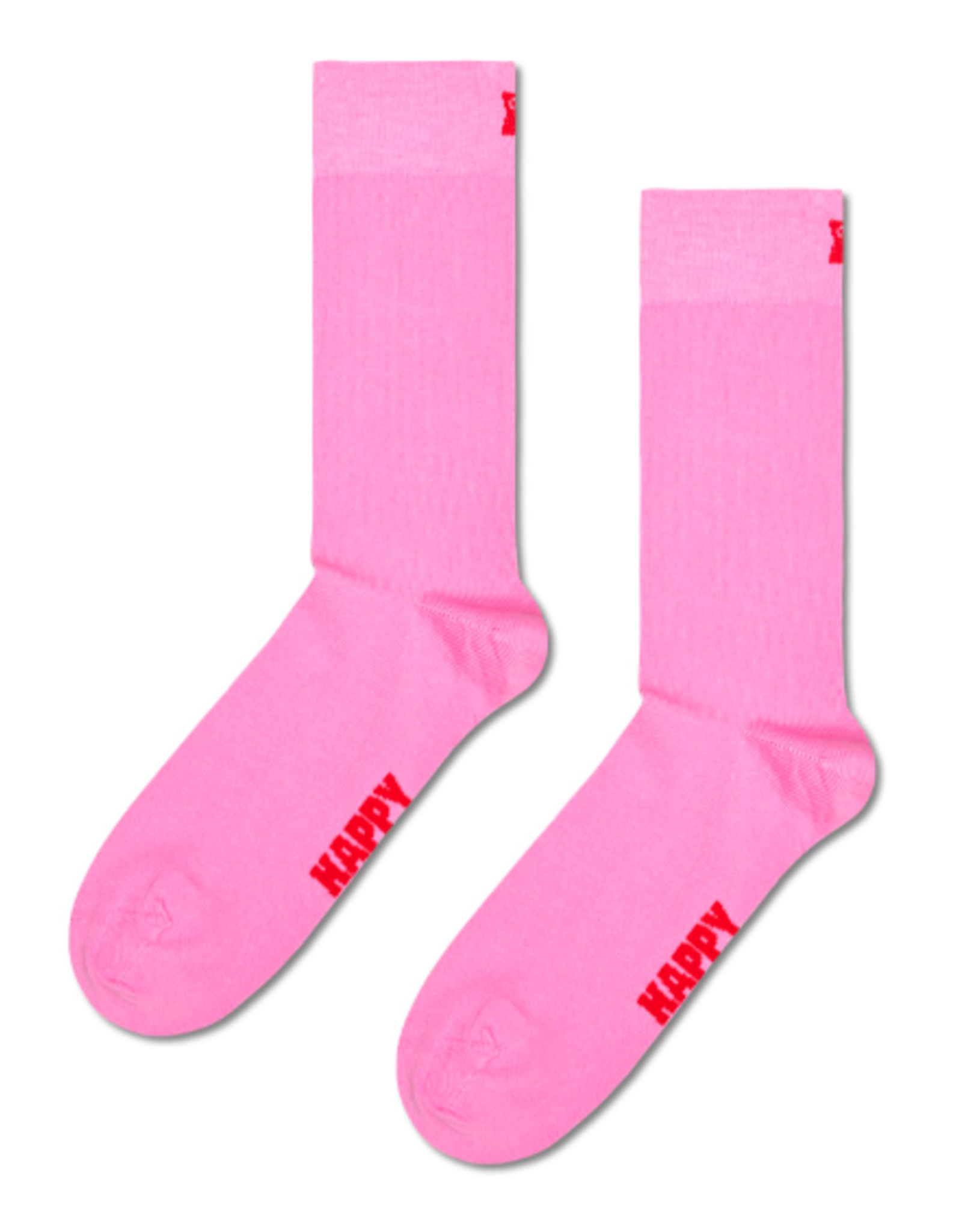 HAPPY SOCKS HAPPY SOCKS P001010 SOLID PINK SOCKS