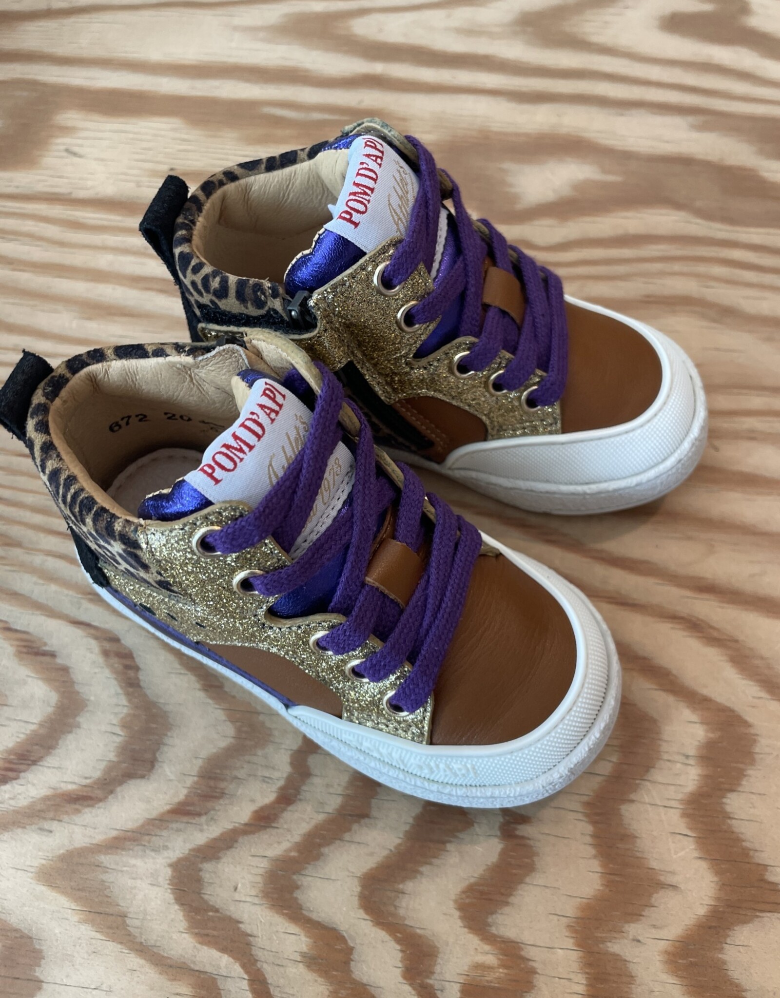 POM D'API POM D'API MOUSSE BUMP LAM 2. CAMEL ORO
