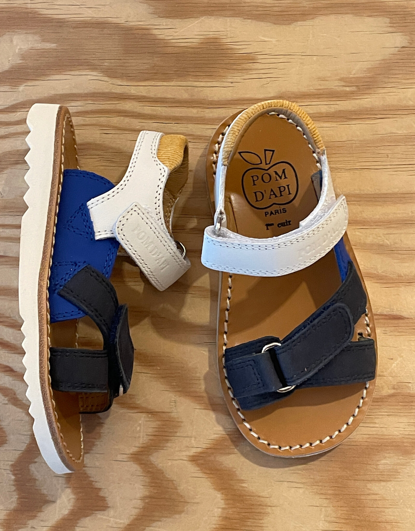 POM D'API POM D'API WAFF JIMY NAPA NAVY BLUE