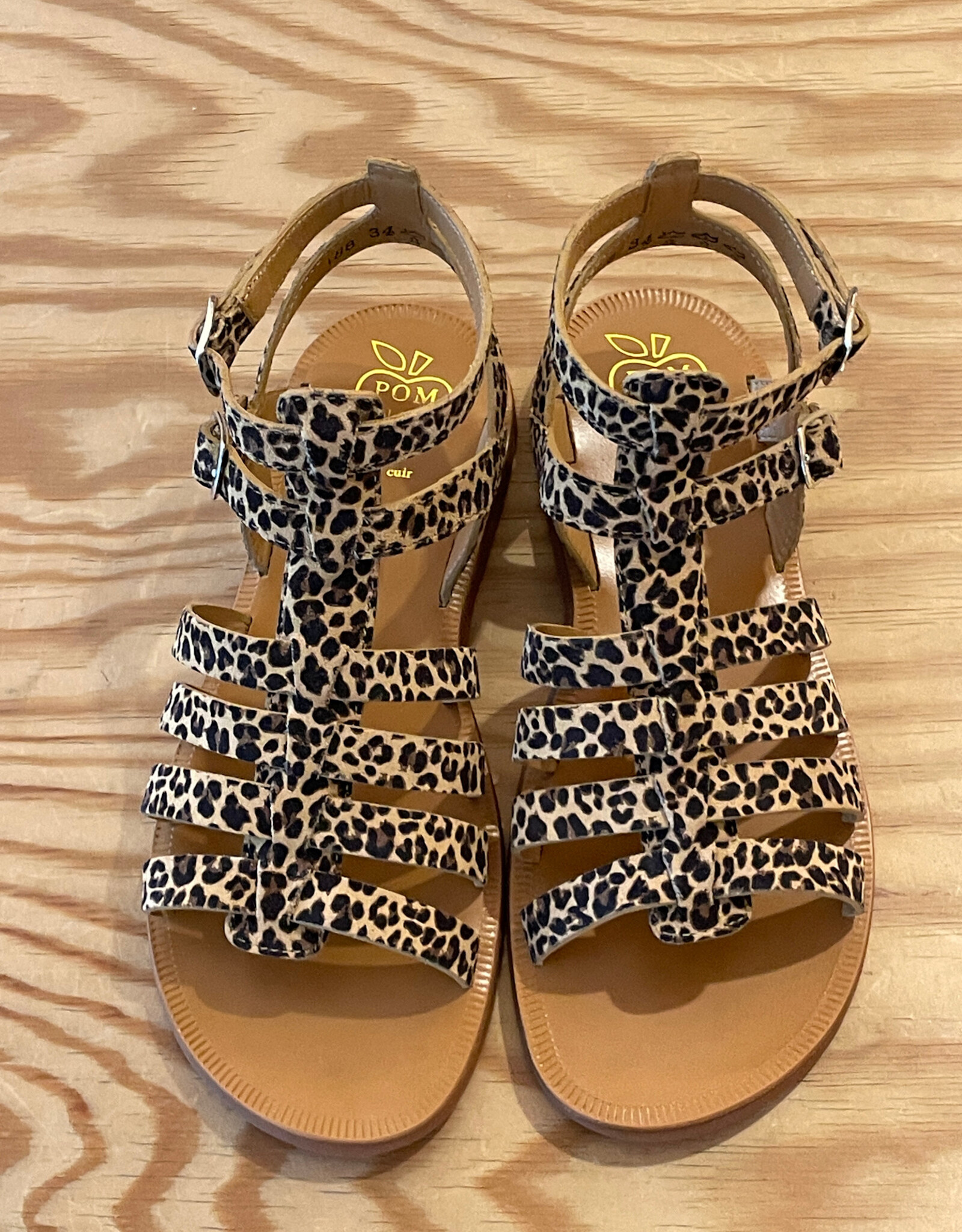 POM D'API POM D'API PLAGETTE GLADIATOR MINI LEO SAHARA
