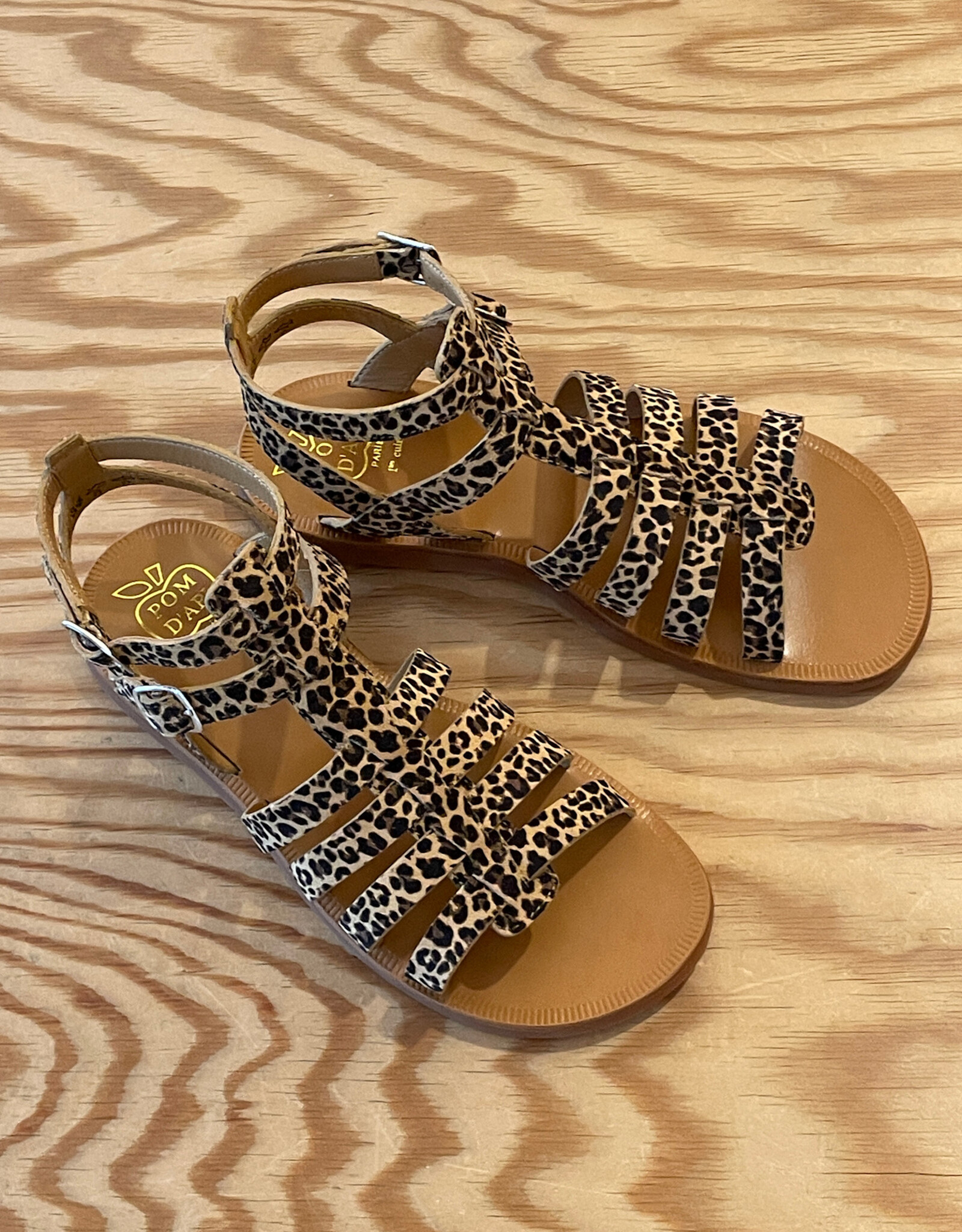 POM D'API POM D'API PLAGETTE GLADIATOR MINI LEO SAHARA