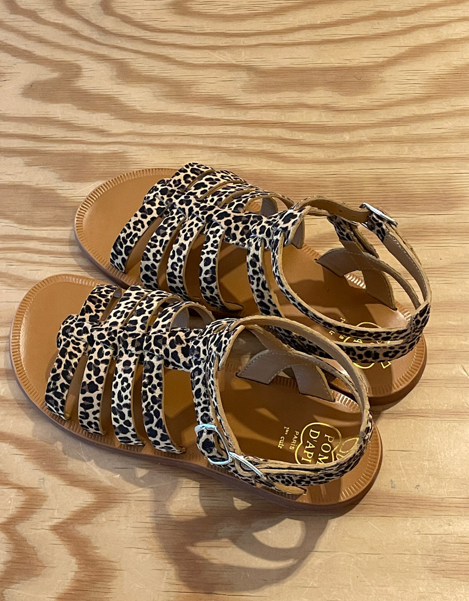 POM D'API POM D'API PLAGETTE GLADIATOR MINI LEO SAHARA