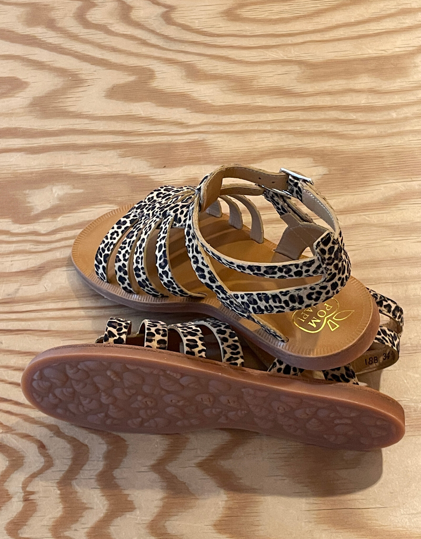 POM D'API POM D'API PLAGETTE GLADIATOR MINI LEO SAHARA
