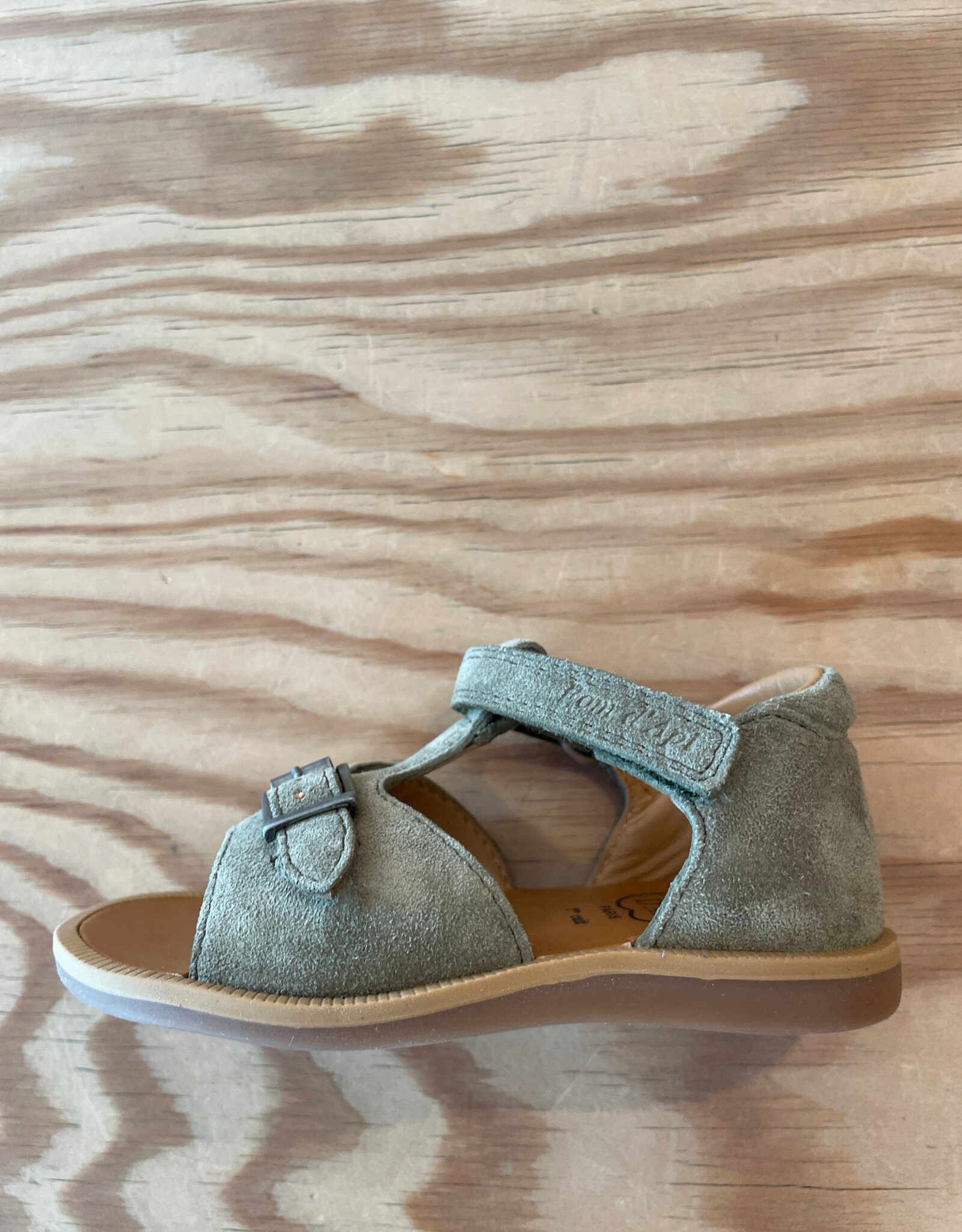 POM D'API POM D'API POPPY EASY VELOUR KAKI