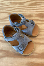 POM D'API POM D'API POPPY EASY VELOUR DENIM