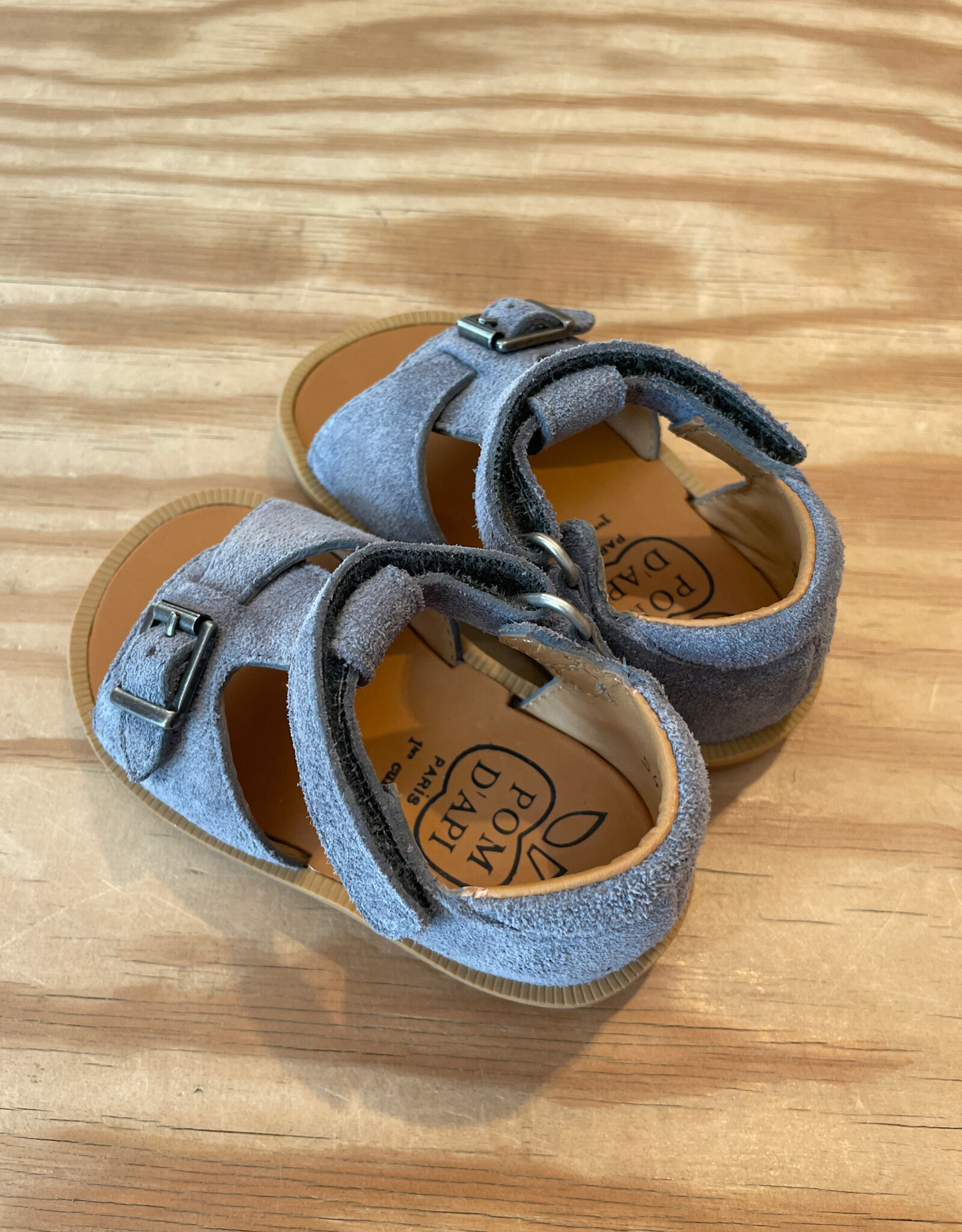 POM D'API POM D'API POPPY EASY VELOUR DENIM