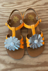 POM D'API POM D'API PLAGETTE BIG FLO WASH ORANGE SUN