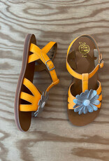 POM D'API POM D'API PLAGETTE BIG FLO WASH ORANGE SUN