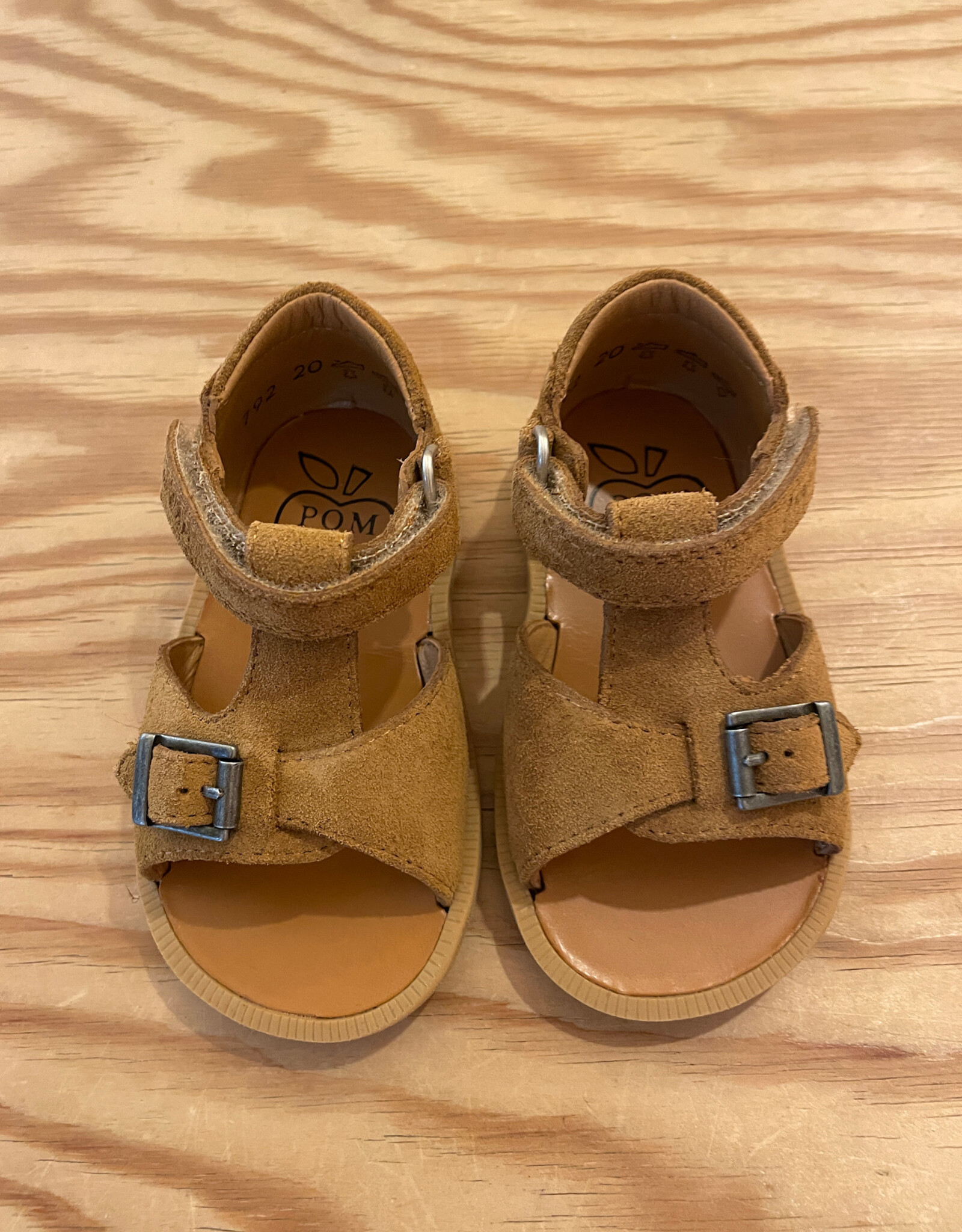 POM D'API POM D'API POPPY EASY VELOUR CAMEL