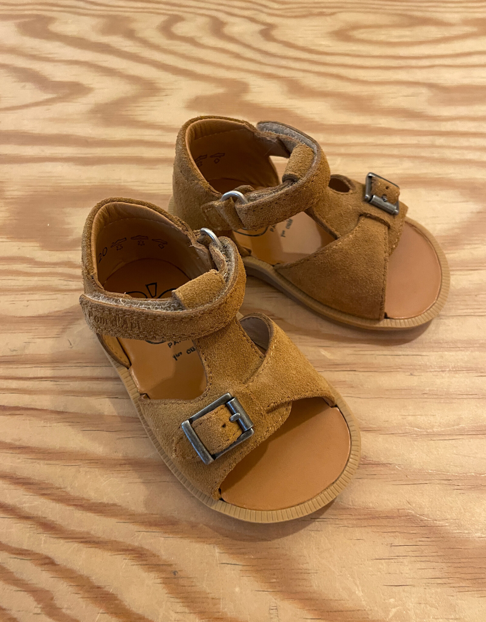 POM D'API POM D'API POPPY EASY VELOUR CAMEL