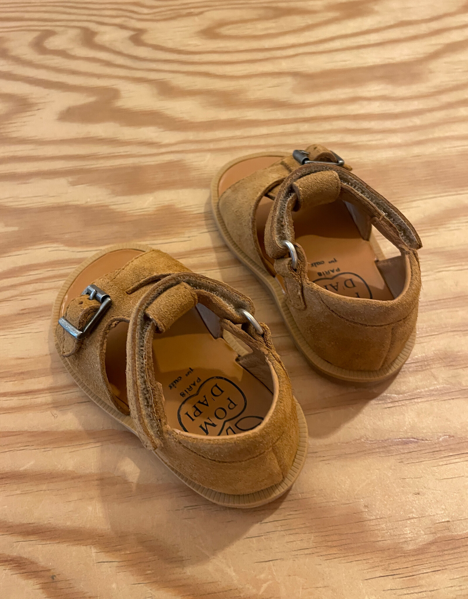 POM D'API POM D'API POPPY EASY VELOUR CAMEL