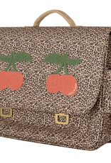 JEUNE PREMIER JEUNE PREMIER IT BAG MIDI LEOPARD CHERRY