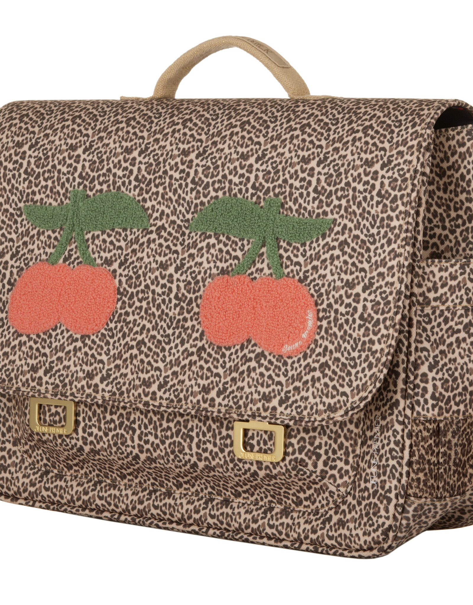 JEUNE PREMIER JEUNE PREMIER IT BAG MIDI LEOPARD CHERRY
