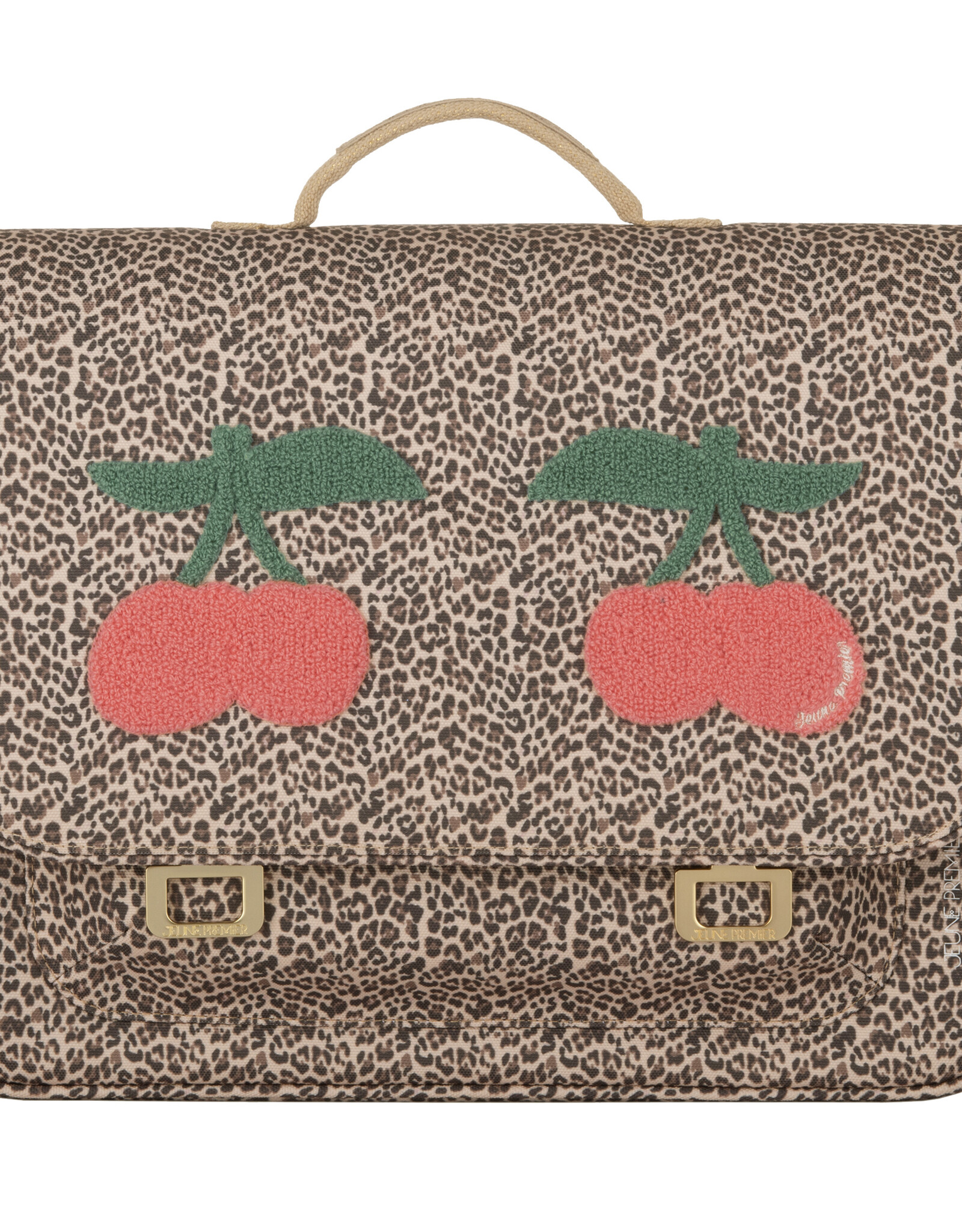 JEUNE PREMIER JEUNE PREMIER IT BAG MIDI LEOPARD CHERRY