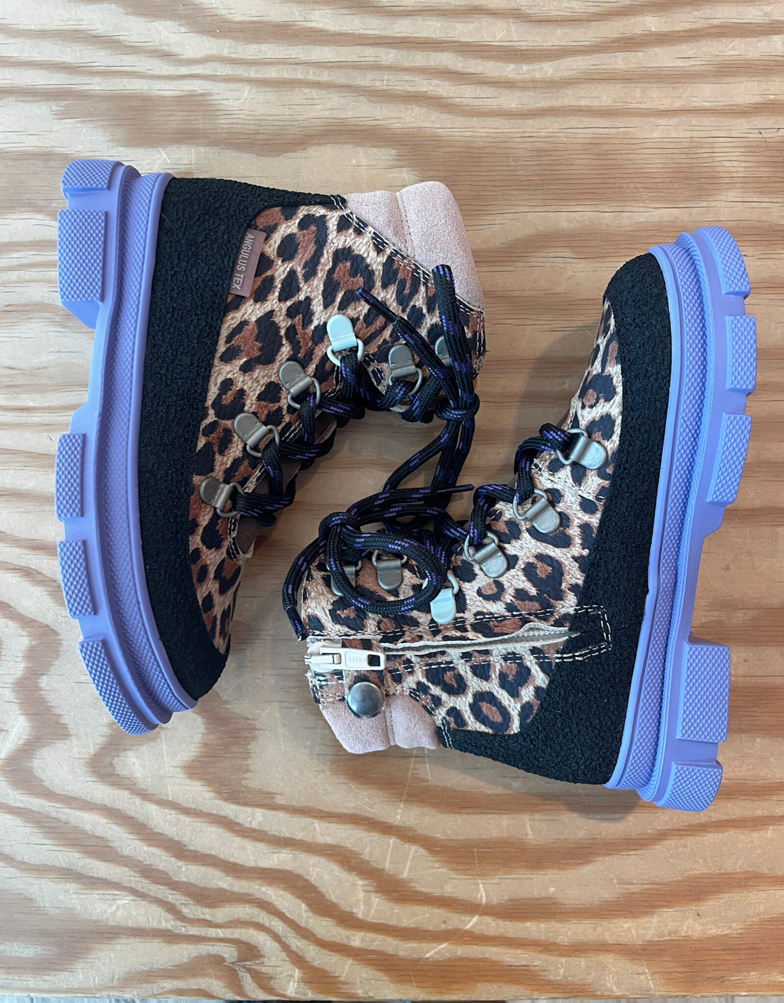 ANGULUS ANGULUS BOOT 4326 BLACK/BEIGE LEO 28