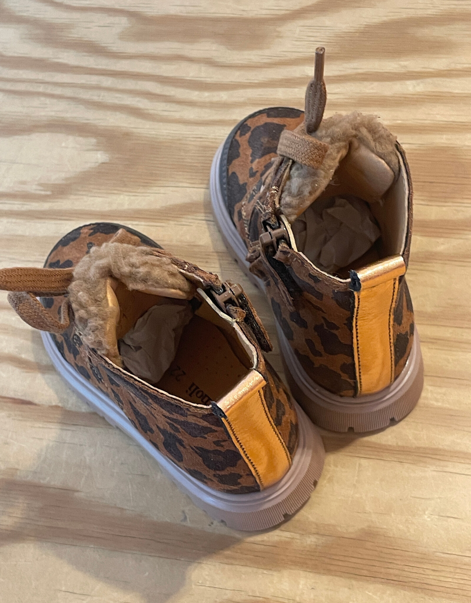 ROMAGNOLI ROMAGNOLI 7159R038 LEOPARDO GLITTER CUOIO