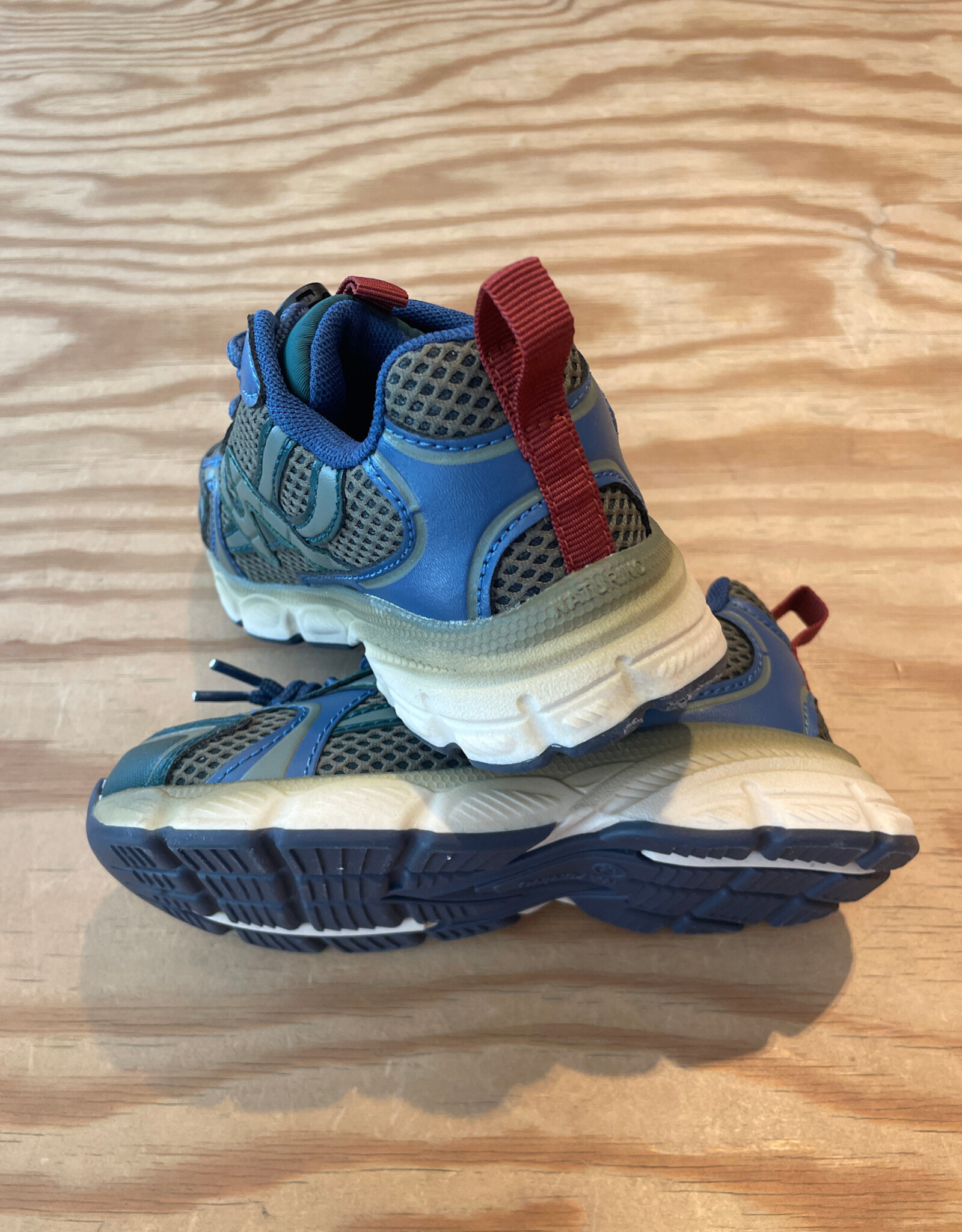 NATURINO NATURINO WAVE. GUM/NET SILVESTRE-OLIVE-AZURE