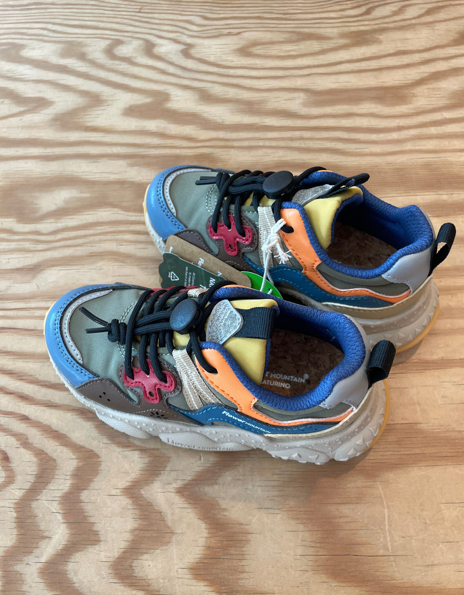 FLOWER MOUNTAIN FLOWER MOUNTAIN YAMANO  MISTRAL/BLUE/OLIVE/MUD