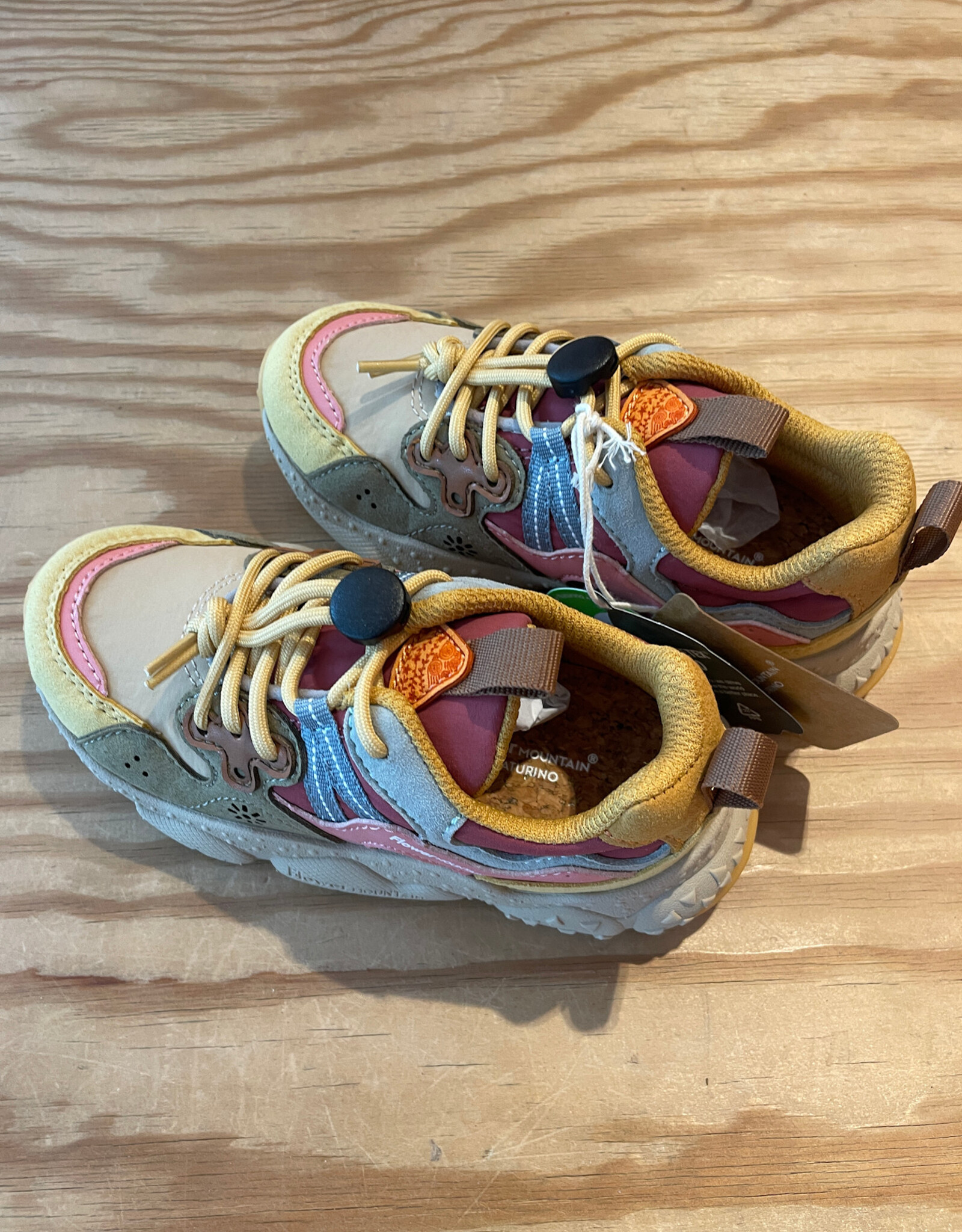 FLOWER MOUNTAIN FLOWER MOUNTAIN YAMANO 3 JUNIOR E CALF/NYLON MINT/MILTARE/MUD