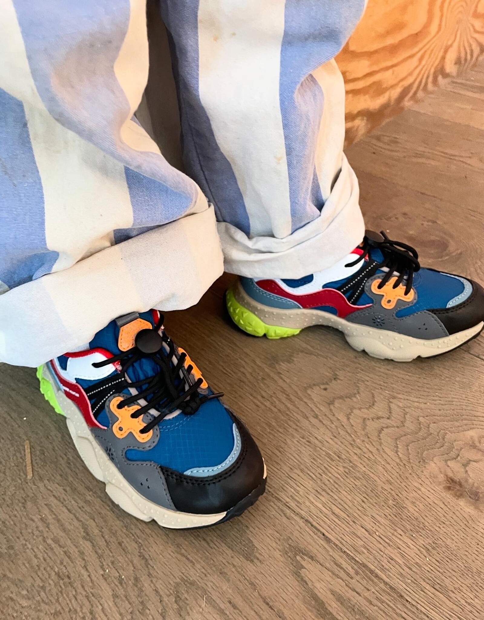 FLOWER MOUNTAIN FLOWER MOUNTAIN YAMANO ANTHRA/ELECTRIC BLU/DARK GREY