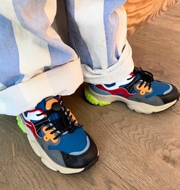 FLOWER MOUNTAIN FLOWER MOUNTAIN YAMANO ANTHRA/ELECTRIC BLU/DARK GREY