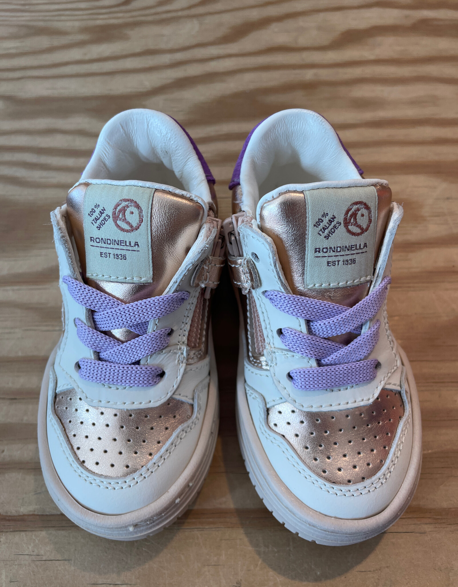 RONDINELLA RONDINELLA lederen sneakers PANNA