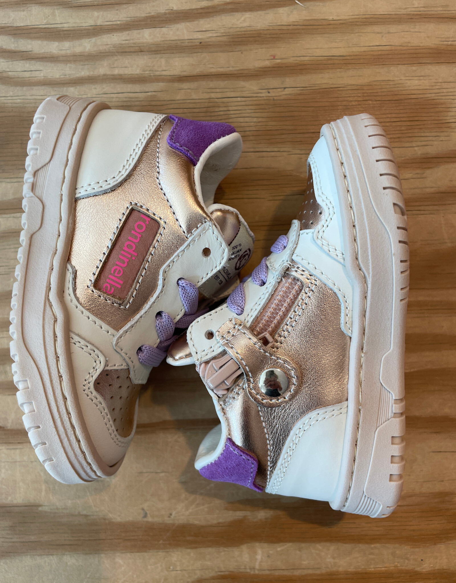 RONDINELLA RONDINELLA lederen sneakers PANNA