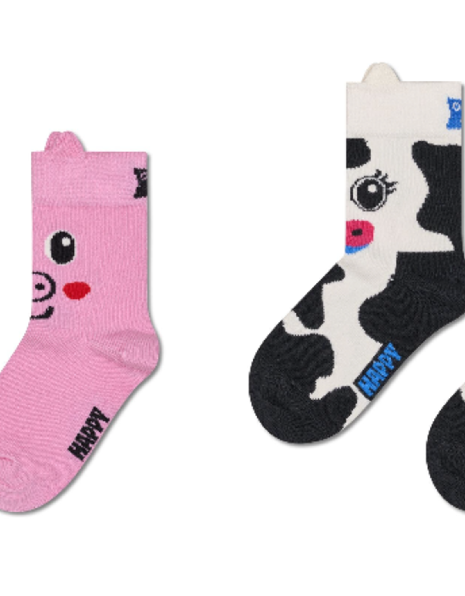 HAPPY SOCKS HAPPY SOCKS P003261 Kids 2-Pack Cow Socks