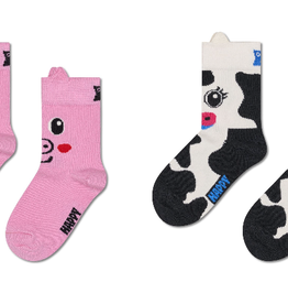 HAPPY SOCKS HAPPY SOCKS P003261 Kids 2-Pack Cow Socks