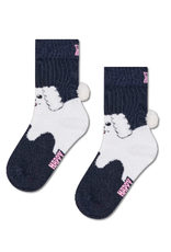 HAPPY SOCKS HAPPY SOCKS P003245 NAVY Kids Fluffy Dog Sock