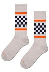 HAPPY SOCKS HAPPY SOCKS P003229 CHECKED STRIPES GREY