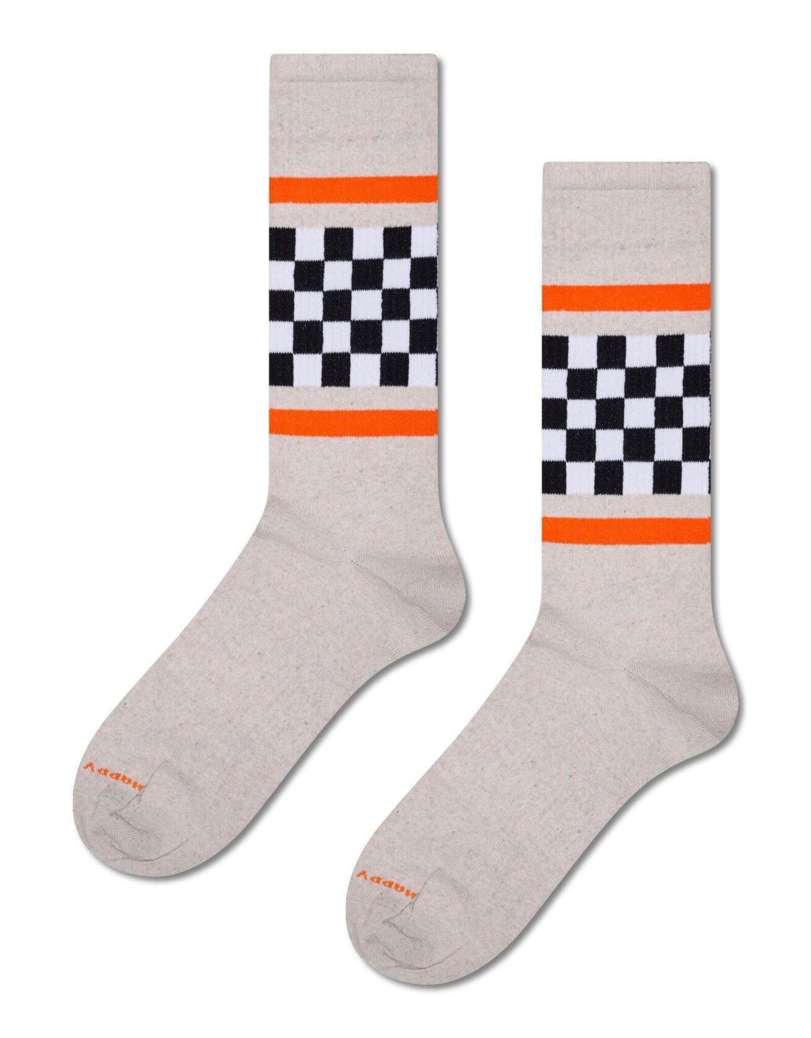 HAPPY SOCKS HAPPY SOCKS P003229 CHECKED STRIPES GREY