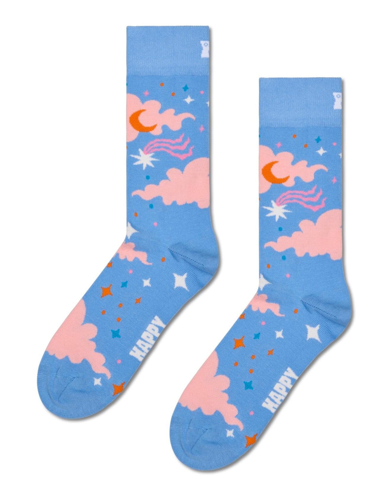HAPPY SOCKS HAPPY SOCKS P003182 STARRY SKY BABY BLUE