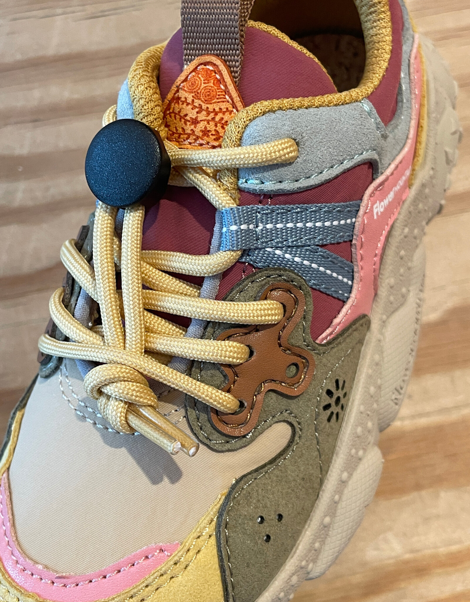 FLOWER MOUNTAIN FLOWER MOUNTAIN YAMANO 3 JUNIOR E CALF/NYLON MINT/MILTARE/MUD