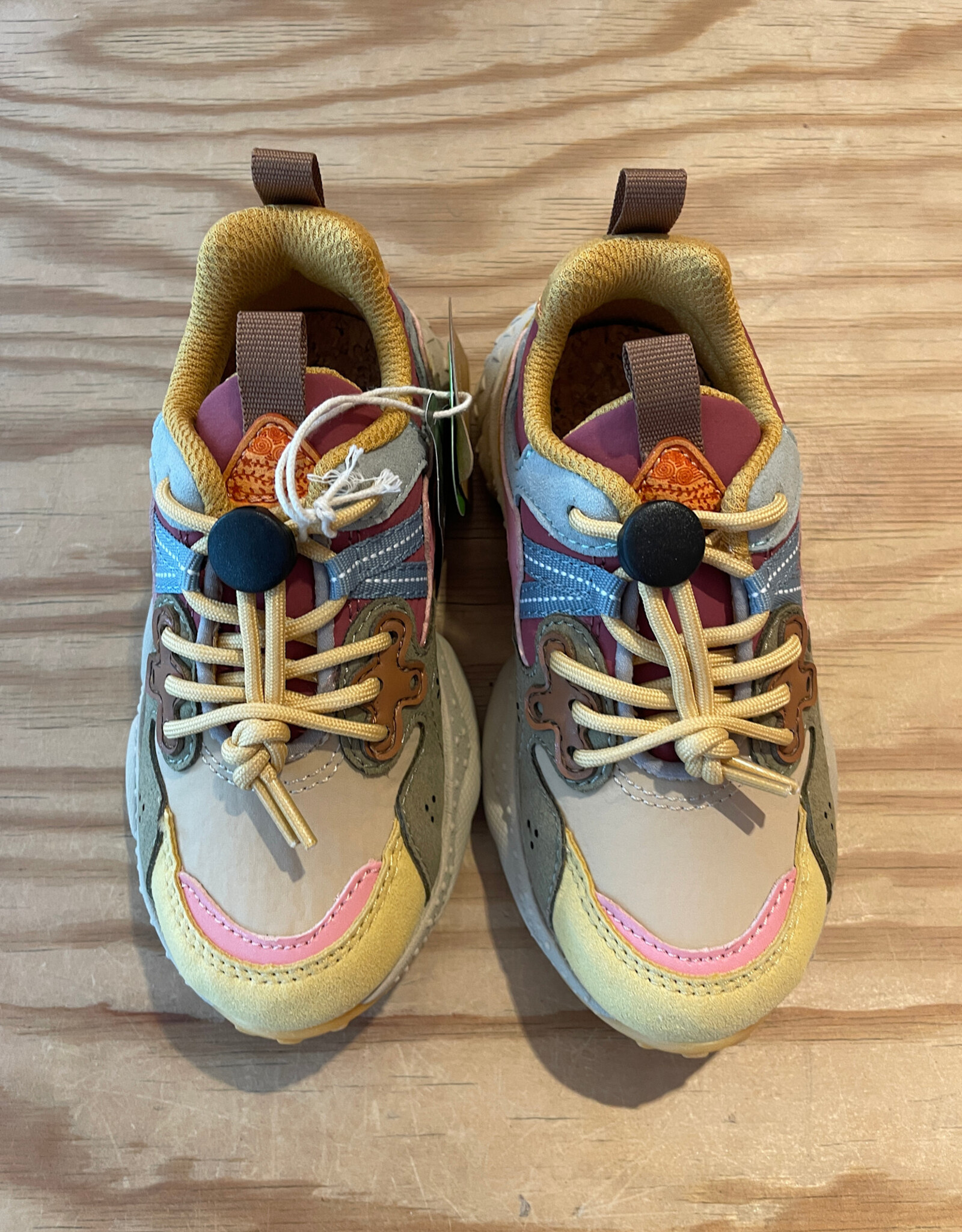 FLOWER MOUNTAIN FLOWER MOUNTAIN YAMANO 3 JUNIOR E CALF/NYLON MINT/MILTARE/MUD