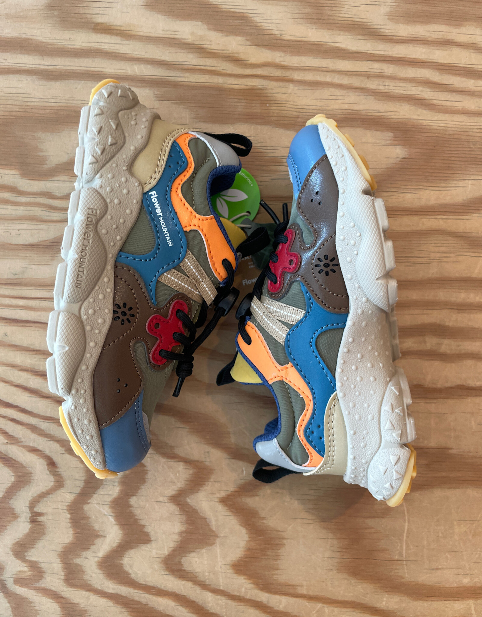 FLOWER MOUNTAIN FLOWER MOUNTAIN YAMANO  MISTRAL/BLUE/OLIVE/MUD