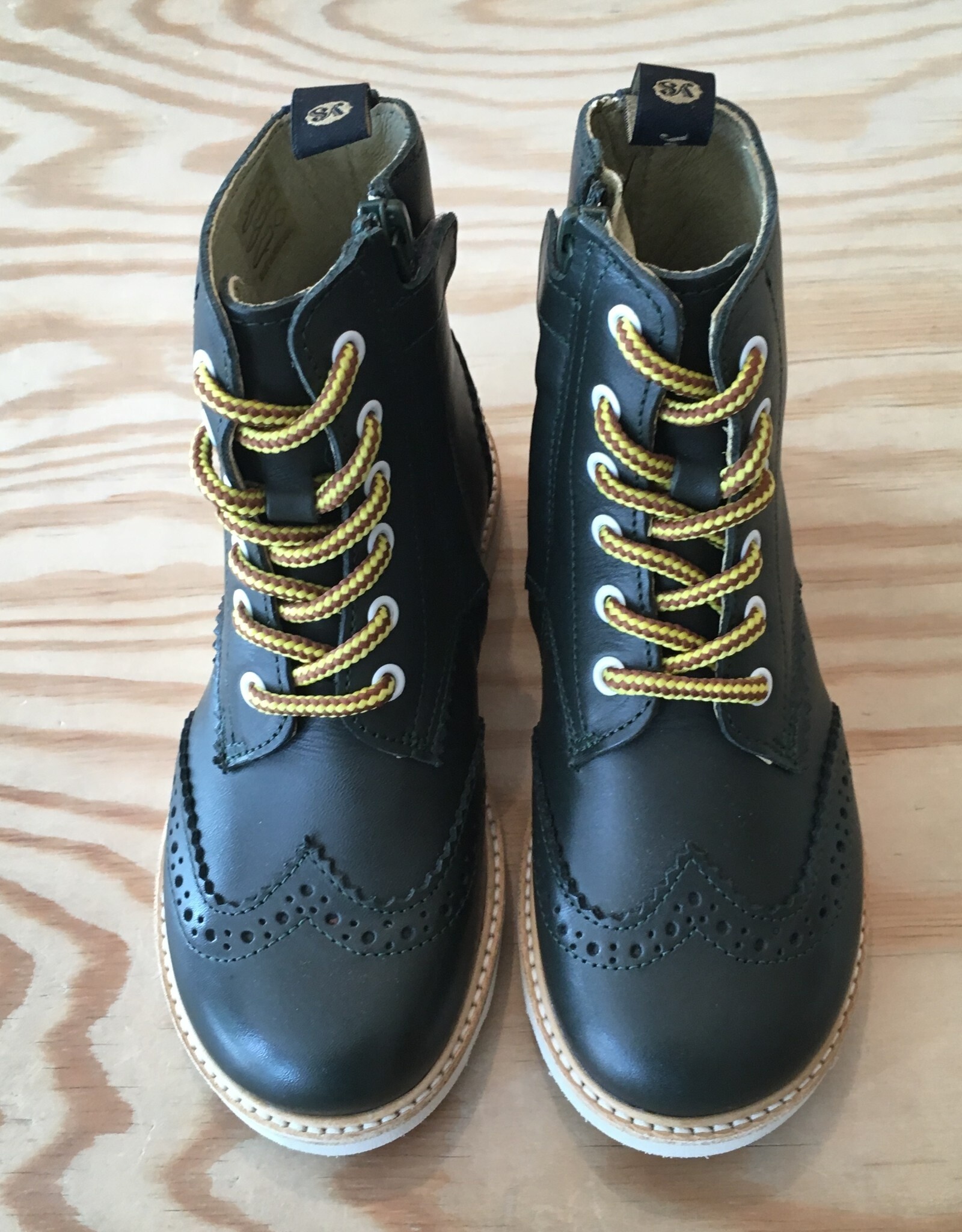 YOUNG SOLES YOUNG SOLES SIDNEY BROGUES HUNTER GREEN
