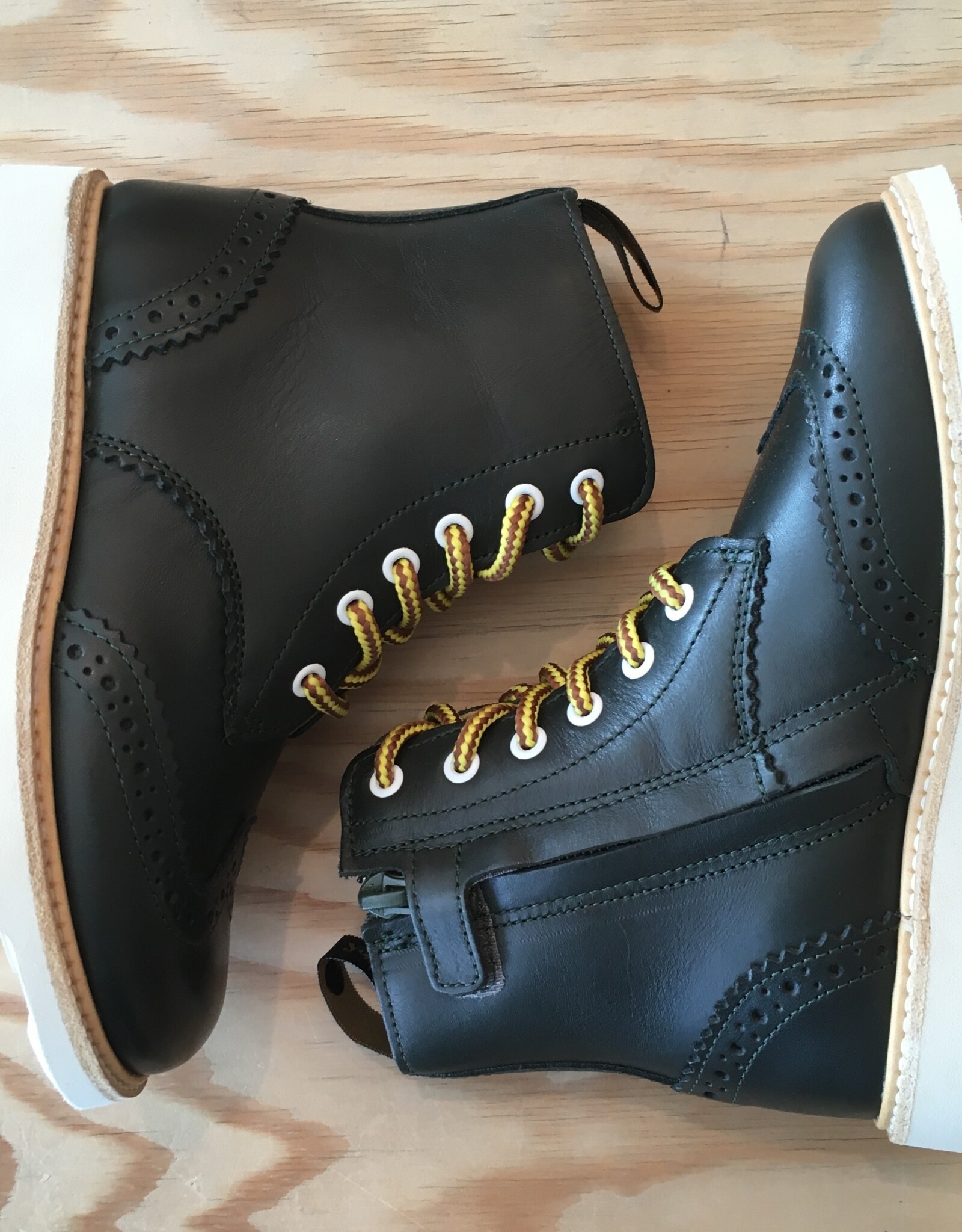 YOUNG SOLES YOUNG SOLES SIDNEY BROGUES HUNTER GREEN