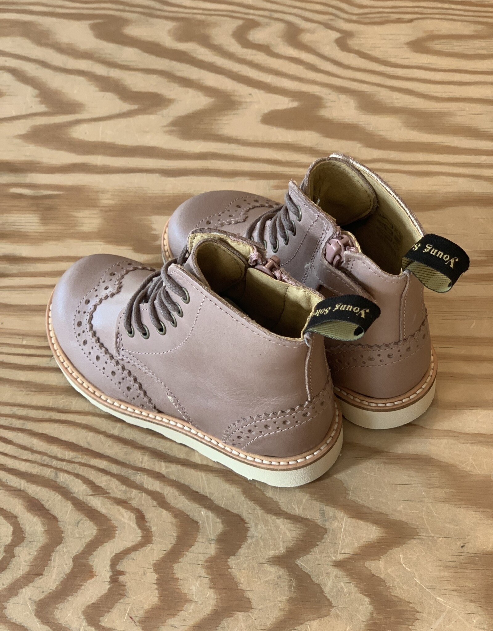 YOUNG SOLES YOUNG SOLES SIDNEY BROGUES ROSE