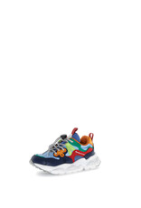 FLOWER MOUNTAIN FLOWER MOUNTAIN YAMANO 3 JUNIOR NAVY-CELESTE-RED