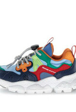 FLOWER MOUNTAIN FLOWER MOUNTAIN YAMANO 3 JUNIOR NAVY-CELESTE-RED