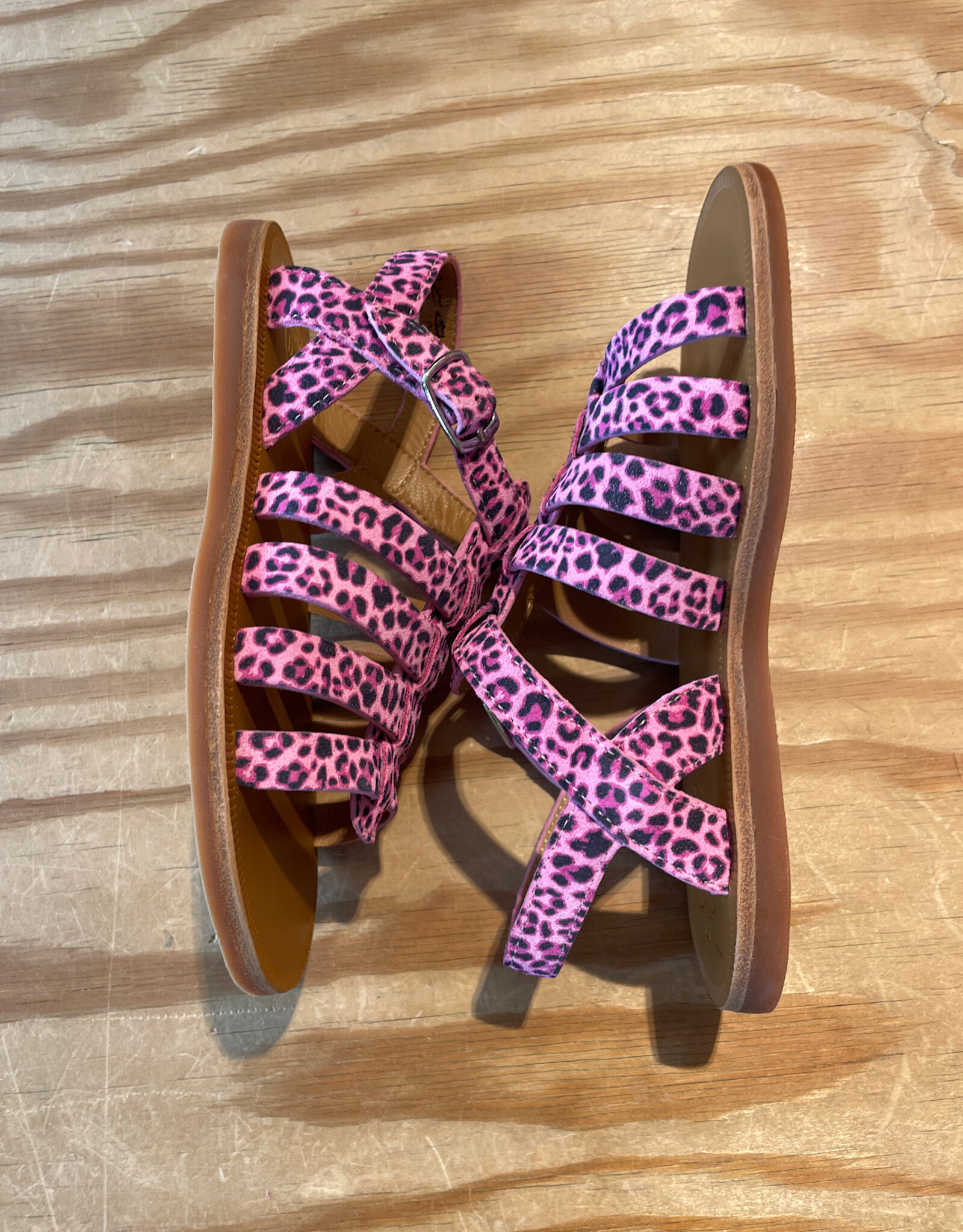 POM D'API POM D'API PLAGETTE STRAP MINI LEO FUSHIA