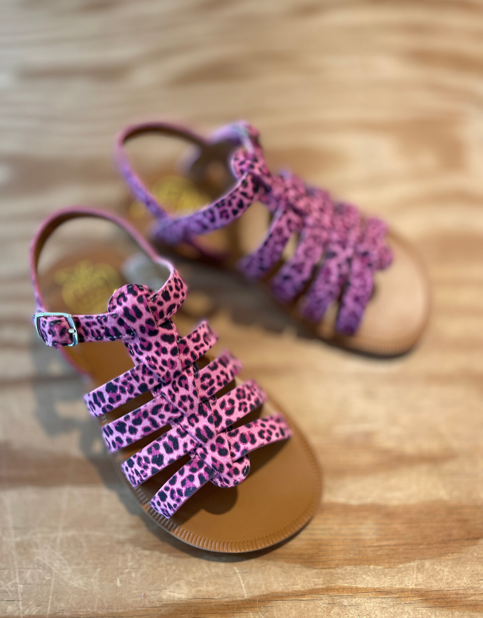 POM D'API POM D'API PLAGETTE STRAP MINI LEO FUSHIA